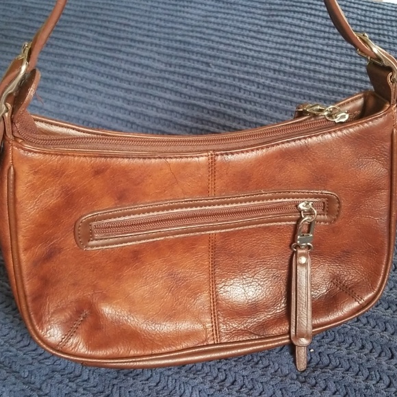 MC Marc Chantal Brown Leather Purse - Picture 2 of 6